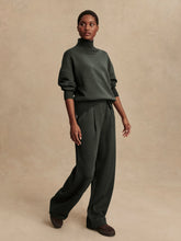 Varley The Extra Wide Leg Pant 29.5 - Olive Marl