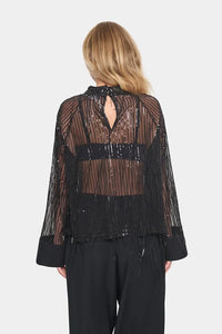 Saint Tropez Halema Blouse - Black