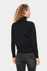 Saint Tropez Mila Rollneck - Black