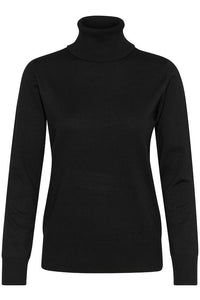 Saint Tropez Mila Rollneck - Black