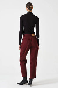 Seventy + Mochi Twisted Bo Jean - Mulberry Tone