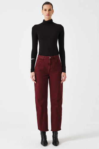 Seventy + Mochi Twisted Bo Jean - Mulberry Tone