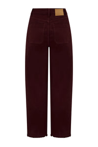Seventy + Mochi Twisted Bo Jean - Mulberry Tone