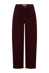 Seventy + Mochi Twisted Bo Jean - Mulberry Tone