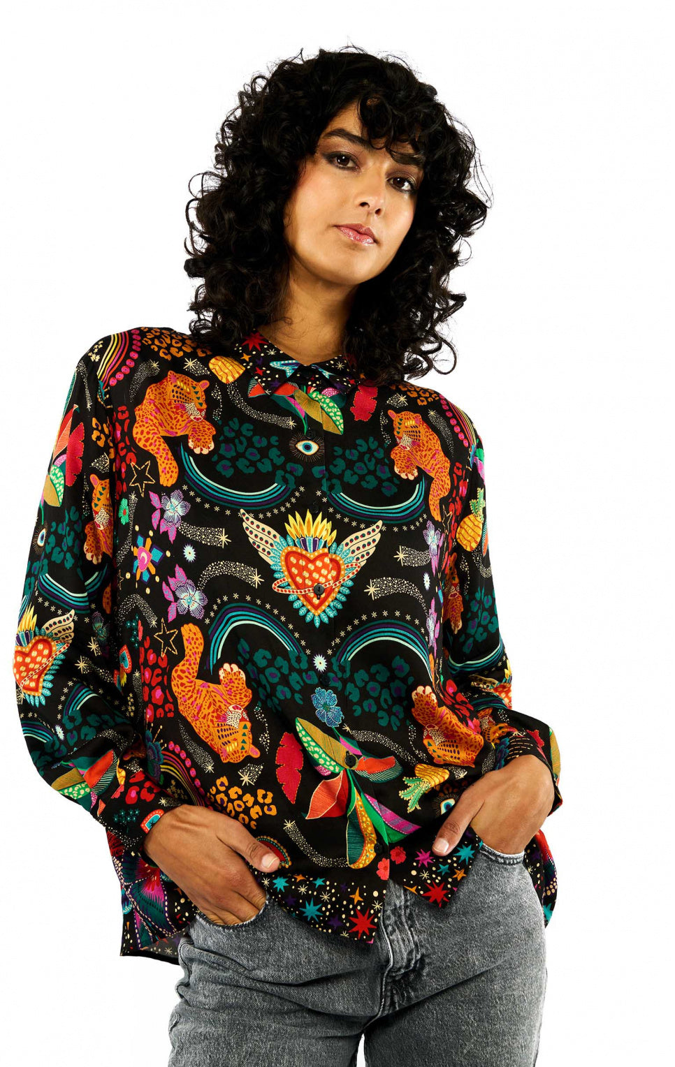 Wild Bonaventure Crazy World Blouse - Black