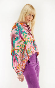 Wild Bonaventure Magic India Blouse - Rose