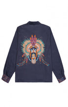 Wild Bonaventure Nouveau Western Blouse - Blue