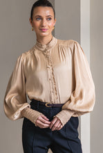 BRDR Dune Blouse - Oatmeal