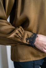 BRDR Moss Lace Blouse - Roasted `Olive