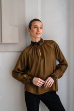 BRDR Moss Lace Blouse - Roasted `Olive