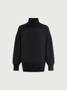 Varley Barker High Neck Sweat -  Black