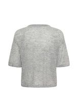 Saint Tropez Sabbara Short Sleeve Pullover - Mist Grey Melange