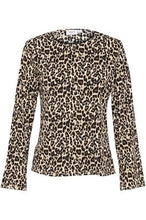 Saint Tropez Iiyssa Blouse - Black Reg Leo