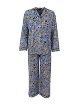 Black Colour Norma PJ's - Paisley (Blue)