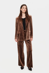 Saint Tropez Bree Trouser - Chocolate Brown