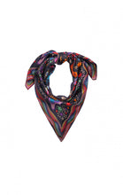 Wild Crazy World Medium Scarf - Noir