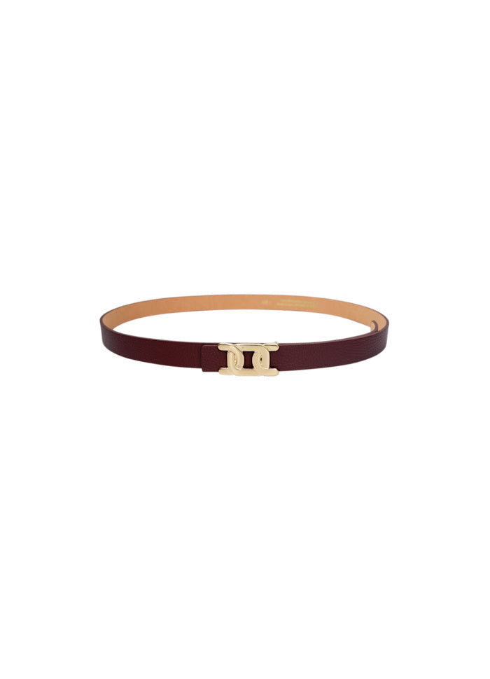 Black Colour Enya Belt- Wine