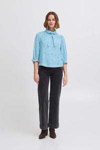 Atelier Reve IRCamilo Blouse - Dusk Blue