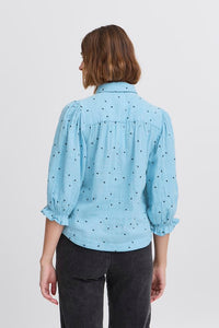 Atelier Reve IRCamilo Blouse - Dusk Blue