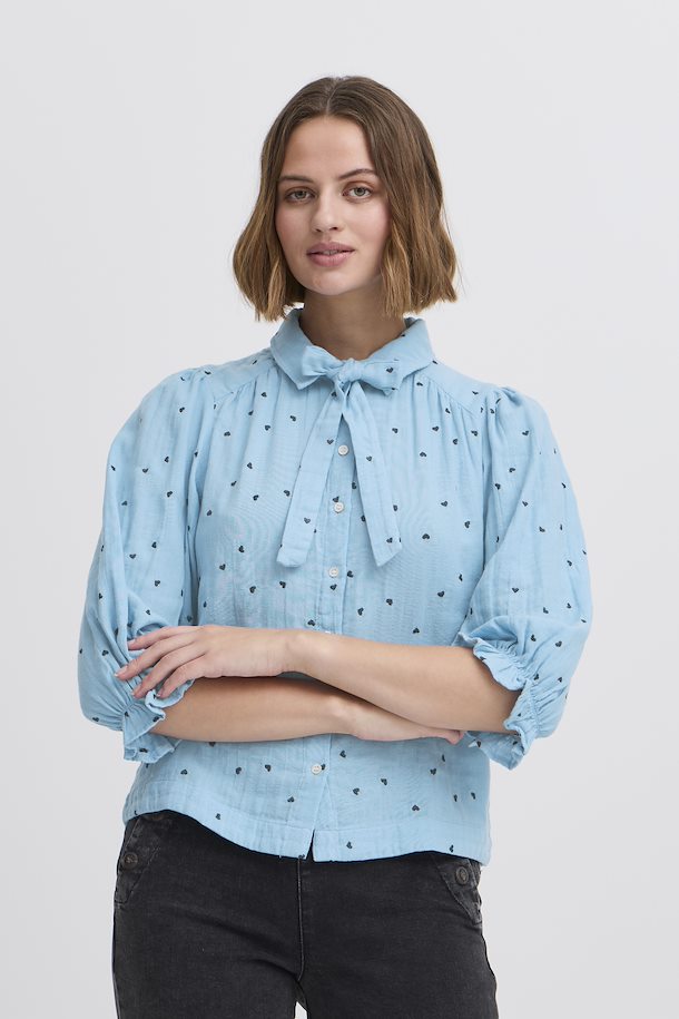 Atelier Reve IRCamilo Blouse - Dusk Blue