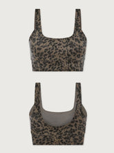 Varley FreeSoft Cori Bra - Brown Contrast Cheetah
