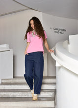 Black Colour Denice Barrel Pant - Denim