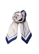 Black Colour Tyra Mini Scarf - Navy