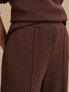 Varley Wide Leg Pant 30 - Coffee Bean Marl