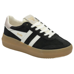 Gola Athena Trainers - Black/Off White/Rose