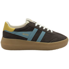Gola Womens Athena Trainer - Mocha/Ocean/Pollen/Gum