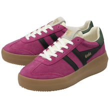 Gola Athena Trainer - Fuchsia/Black/Evergreen/Gum