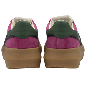 Gola Athena Trainer - Fuchsia/Black/Evergreen/Gum