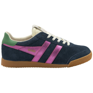 Gola Elan Glitz Trainer - Navy/Fuchsia/Emerald