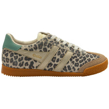 Gola Elan Safari Trainer - Snow Leopard/Light Caramel/Green Mist