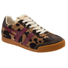 Gola Elan Savanna Trainer - Tan Cow/Cerise/Mocha