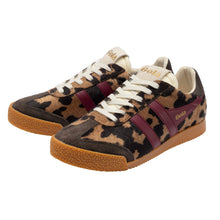 Gola Elan Savanna Trainer - Tan Cow/Cerise/Mocha