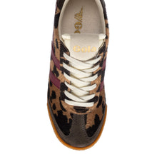 Gola Elan Savanna Trainer - Tan Cow/Cerise/Mocha