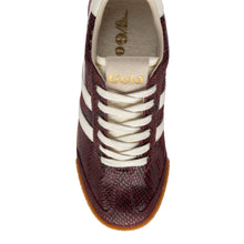 Gola Elan Serpent Trainer - Windsor Wine/Off White