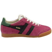 Gola Elan Trainers - Fuchsia/Black/Evergreen