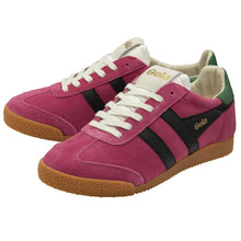 Gola Elan Trainers - Fuchsia/Black/Evergreen