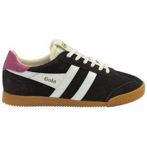 Gola Elan Trainers - Black/Off White/Fuchsia