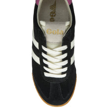 Gola Elan Trainers - Black/Off White/Fuchsia