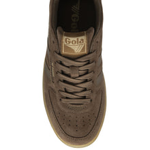 Gola Hawk Suede 86 Trainer - Otter/Gum