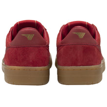 Gola Hawk Suede 86 Trainer - Red/Gum