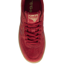 Gola Hawk Suede 86 Trainer - Red/Gum