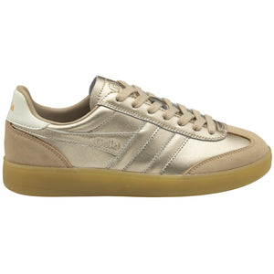 Gola Viper Metallic Trainer - Gold/Gum
