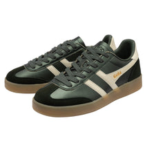 Gola Viper Metallic Trainer - Bottle Green/Off White/Gum