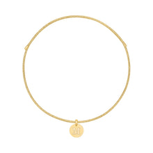 Talis Chains Custom Initial Necklace - Brown/Silver/Gold
