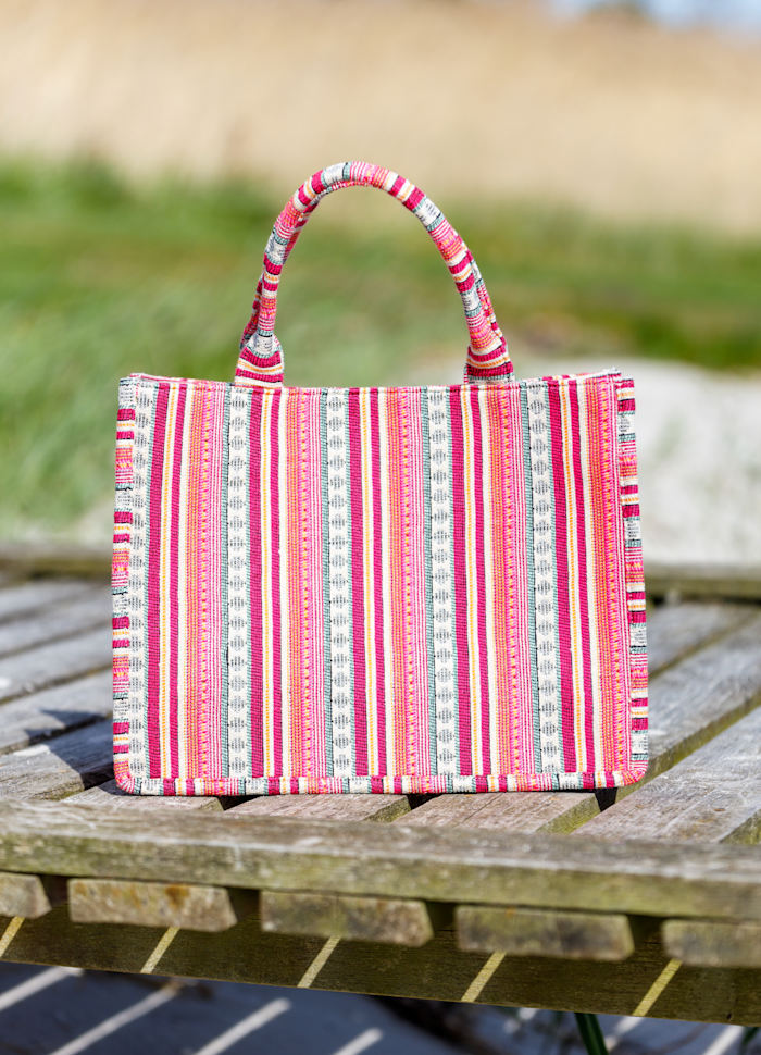 Black Colour Dex Bag - Inka Coral