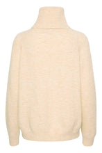 Saint Tropez Garbie Roll Neck Jumper - Ice Melange